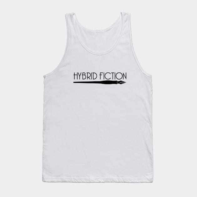 Hybrid Fiction Logo Black Tank Top by HybridFiction